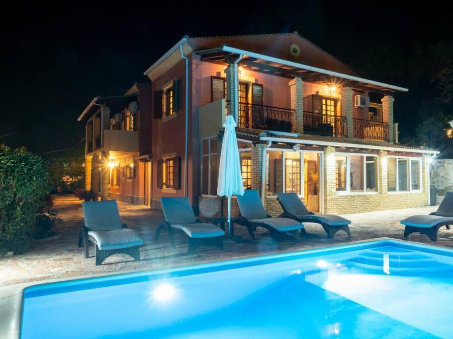 Poli House Family Villa W/ Pool Corfu  外观 照片