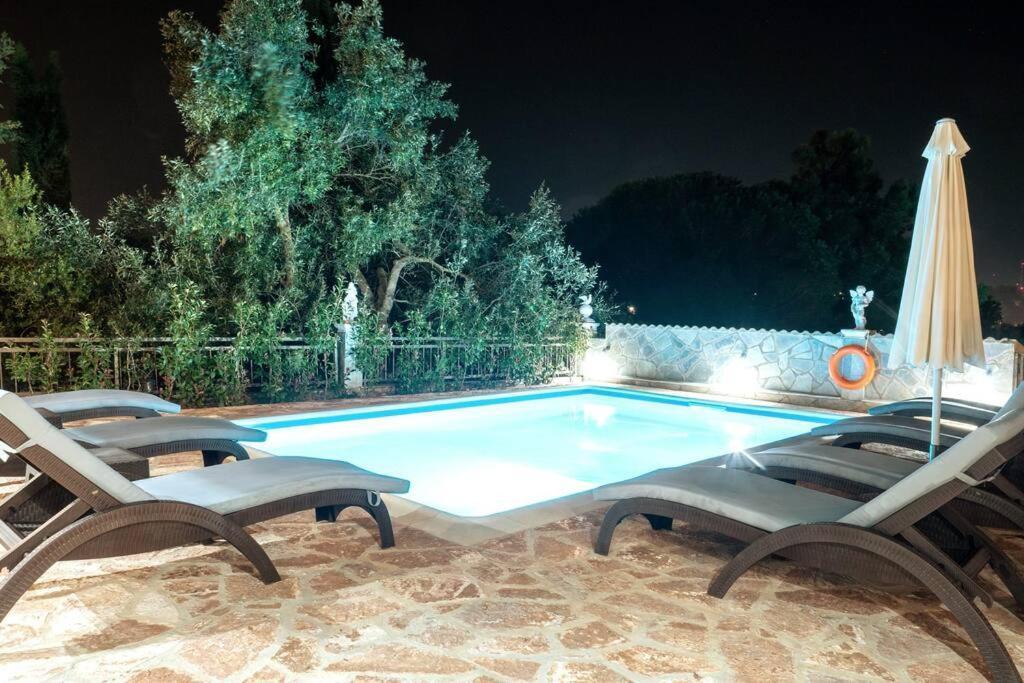 Poli House Family Villa W/ Pool Corfu  外观 照片